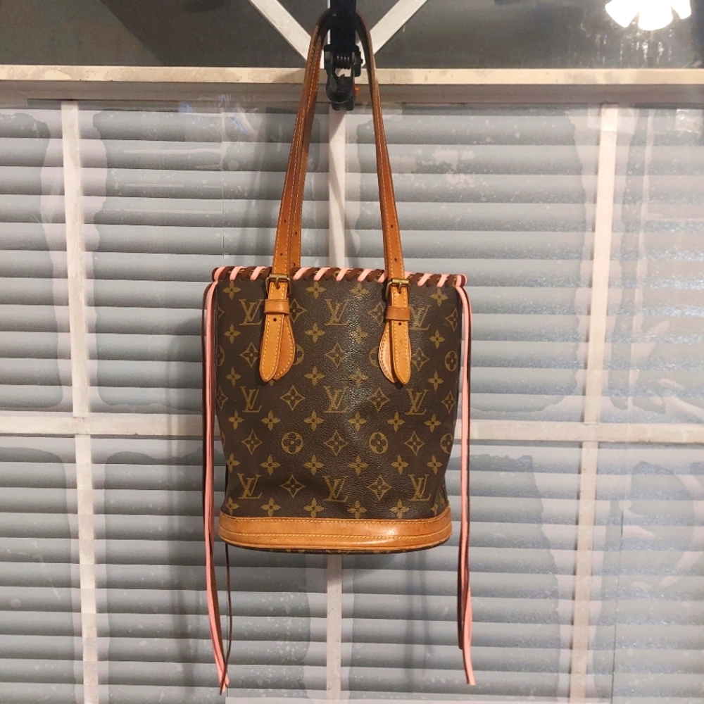 Authentic LV boho bucket bag